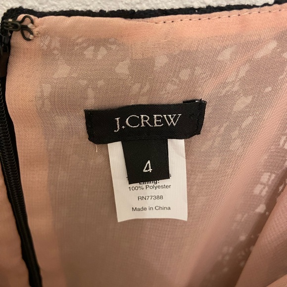 J. Crew little black dress size 4 90s style - Picture 3 of 6